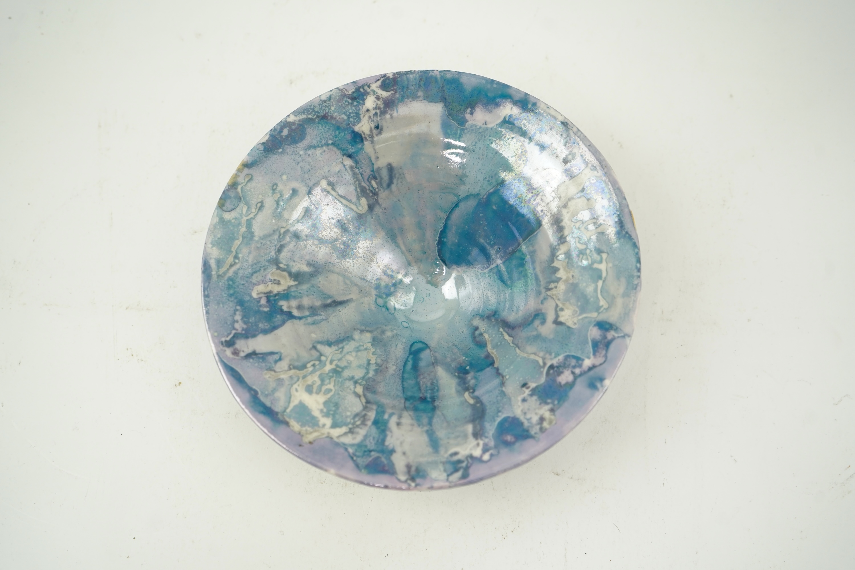Janet Leach (1918-1997): A lustre conical bowl